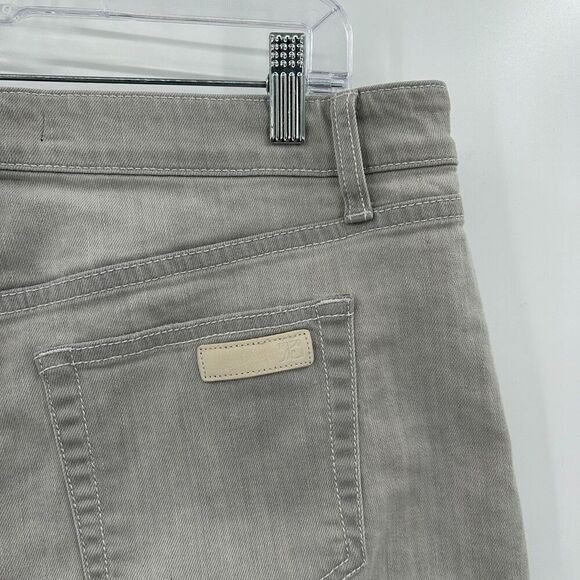 JOE'S JEANS Women's Gray High Rise Cut Off Raw Hem Denim Jean Shorts Size 32 - Picture 3 of 5
